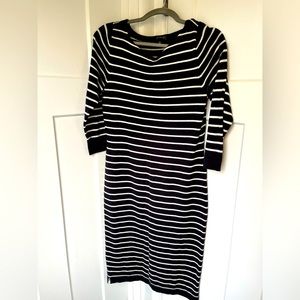 The Limited striped sweater dress